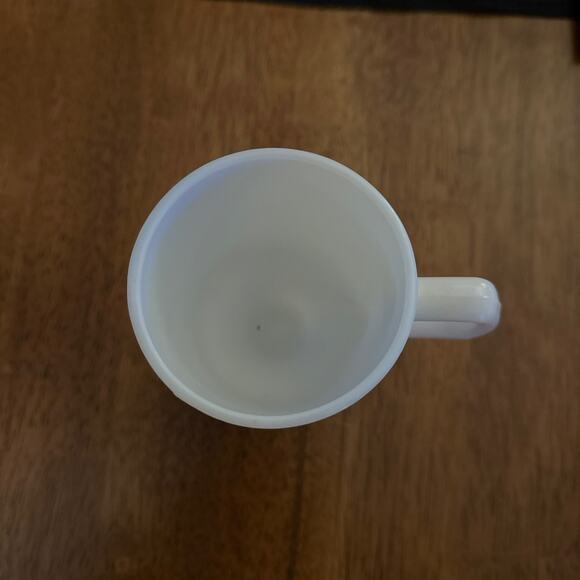 Vintage Walt Disney World Milk Glass Mug Coffee Cup - Picture 4 of 4